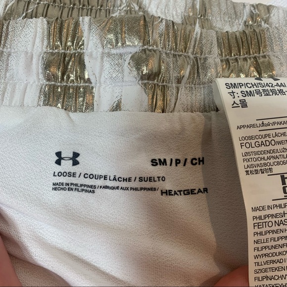 Under Armour Metallic Heat Gear Shorts - Picture 4 of 6